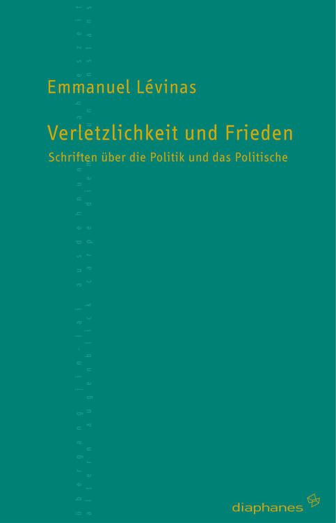 Emmanuel Levinas: Der Raum ist nicht eindimensional